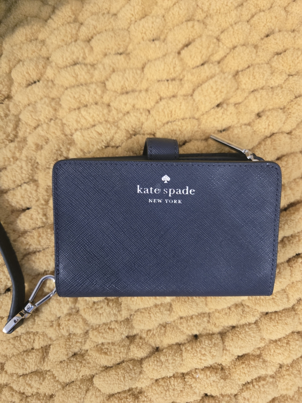 kate spade Navy Saffiano Shoulder Bag & Wallet Set - Picture 2 of 11